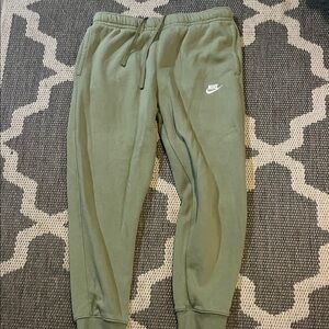 Nike Olive Green Sweatpants